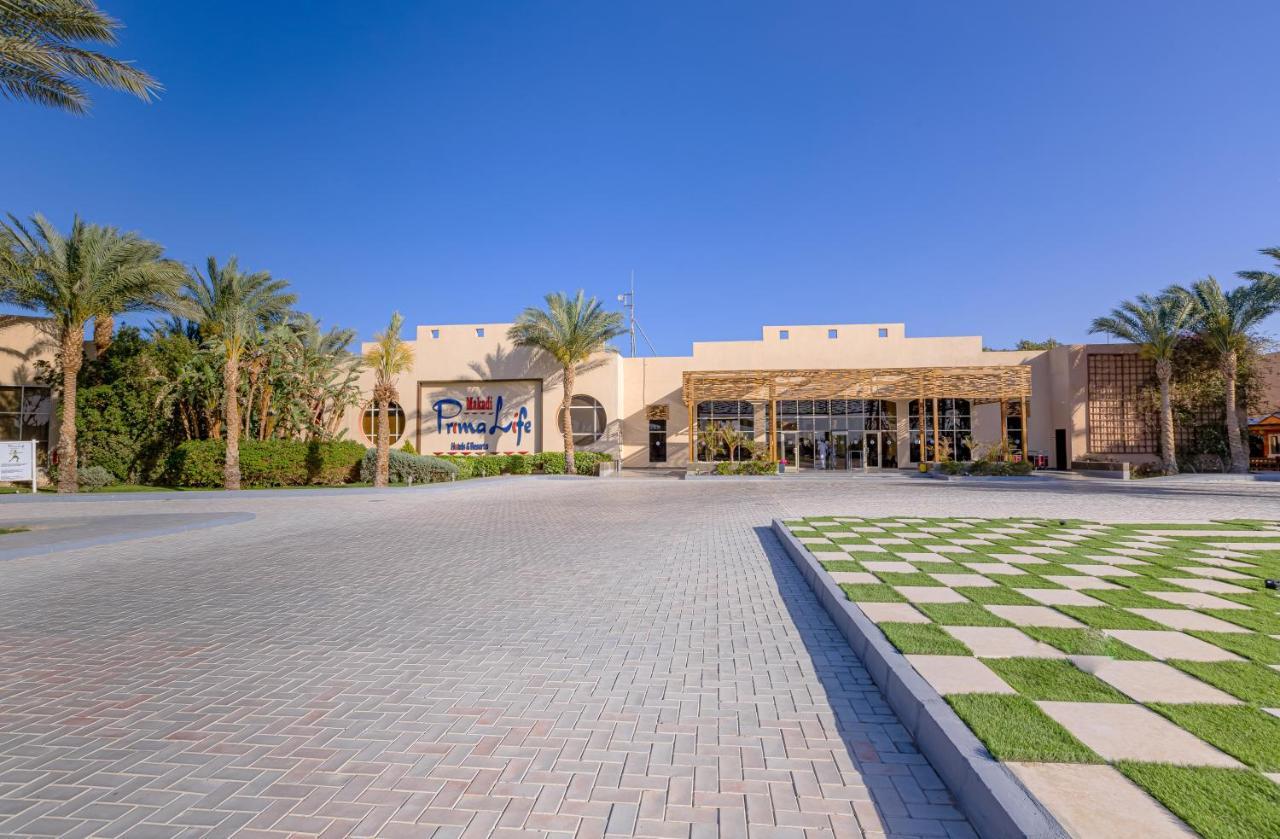 Prima Life Makadi Hotel Hurghada Exterior photo The resort's main entrance